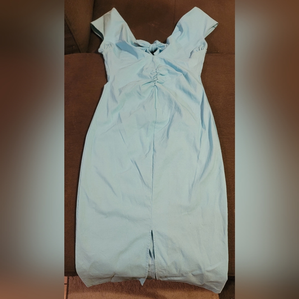 Light Blue Dixie Fried Niagra Dress XL